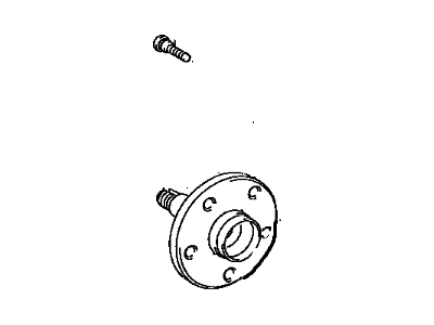 Lexus 43502-22080 Front Axle Hub Sub-Assembly, Left