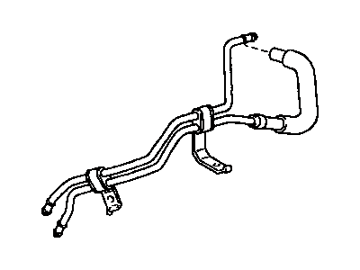 Lexus 44406-53080 Power Steering Return Tube Sub-Assembly, No.1