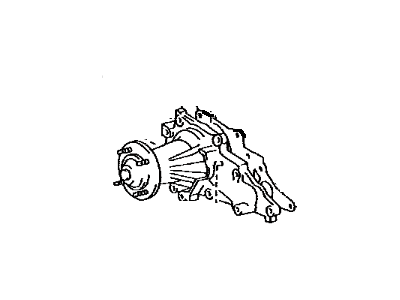 Lexus 16110-49155 Water Pump Assembly W/O Coupling