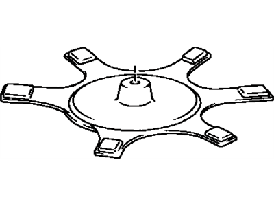 Lexus 64778-53010 Protector, Spare Wheel