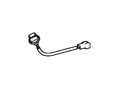 Lexus 81585-53010 Socket & Wire, Rear Lamp