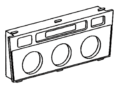 Lexus 55904-53041 Housing Sub-Assy, Heater Control