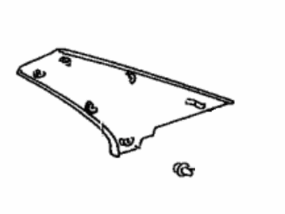 Lexus 62472-53020-A0 Garnish, Roof Side, Inner LH