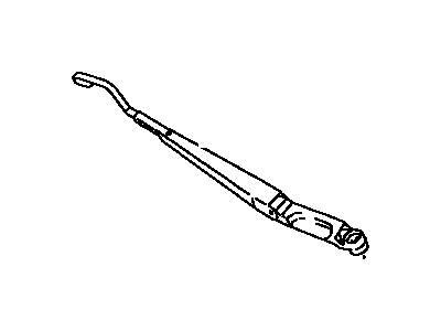 Lexus 85211-53040 Windshield Wiper Arm Assembly, Right