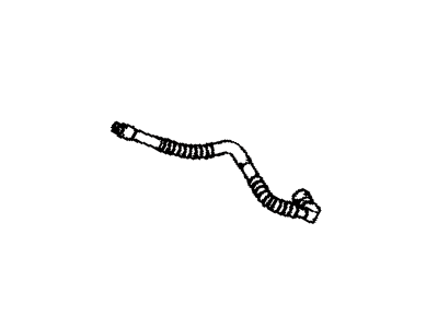 Lexus IS300 Crankcase Breather Hose - 77404-53010