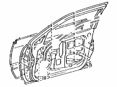 Lexus 67002-53021 Panel Sub-Assy, Front Door, LH