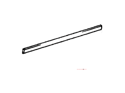 Lexus 75731-53020-B1 Moulding, Front Door, Outside RH