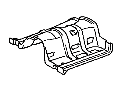 Lexus 77606-53020 Protector Sub-Assy, Fuel Tank, NO.1