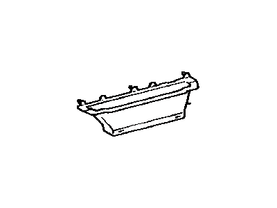 Lexus 55990-53020 Nozzle Assy, Defroster, Lower