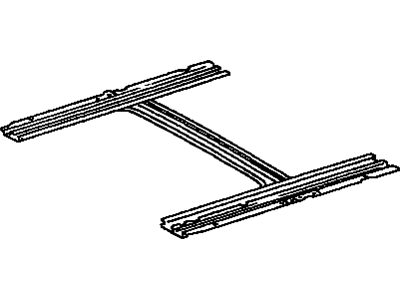 Lexus 63202-53010 Rail Sub-Assy, Slide Roof