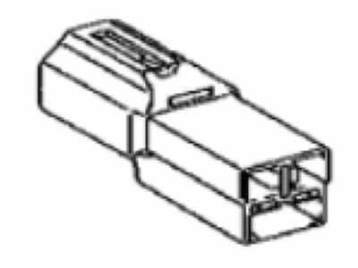 Lexus 90980-11159 Housing, Connector Male