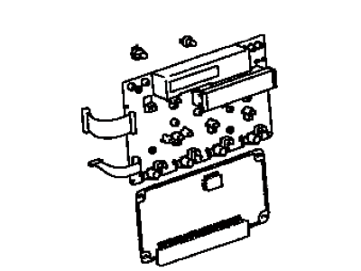 Lexus 84014-60150 Board Sub-Assy, Printed Wire Integration