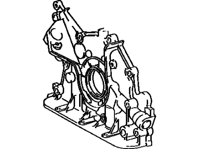 Lexus 15101-62030 Body Sub-Assy, Oil Pump