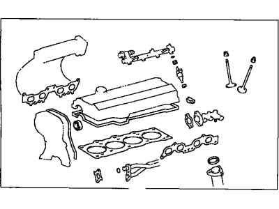 Lexus 04112-0A060 Gasket Kit, Engine Valve Grind