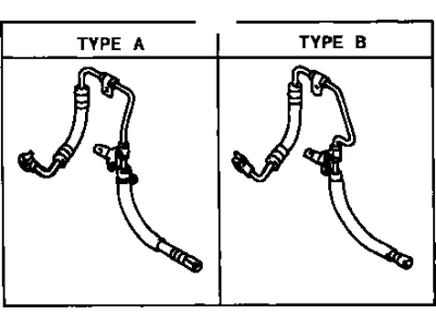 Lexus 44411-33070 Power Steering Pressure Feed Hose