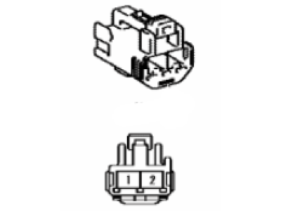 Lexus 90980-10916 Housing, Connector F