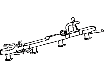 Lexus LX570 Fuel Rail - 23814-38031