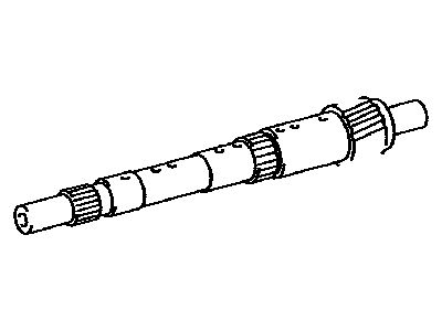 2006 Lexus LX470 Intermediate Shaft - 35713-60050