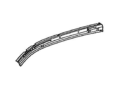 Lexus 61248-60050 Reinforcement, Roof Side Rail, Inner LH