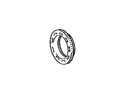 Lexus 36284-35031 Piece, Transfer Low Planetary Gear Spline