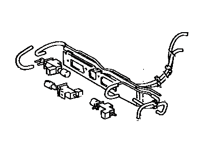 1996 Lexus ES300 Secondary Air Injection Check Valve - 25701-20021