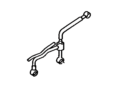 Lexus 23802-20010 Pipe Sub-Assy, Fuel, NO.2