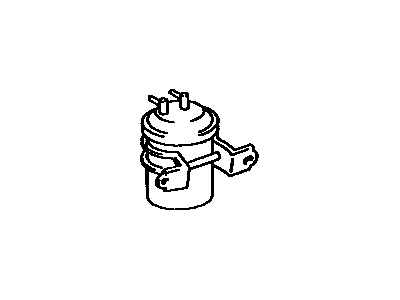 Lexus 25729-62010 Tank, Vacuum Surge W/Bracket