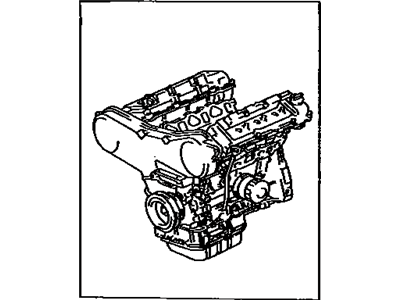 Lexus 19000-20050 Engine Assy, Partial