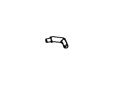Lexus 16267-62020 Hose, Water By-Pass, NO.3