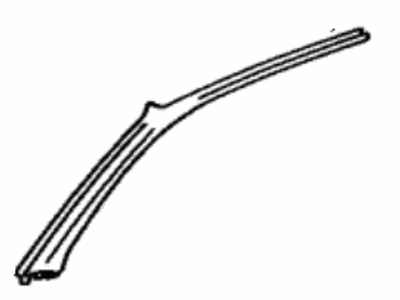 Lexus 62210-33020-22 Garnish, Front Pillar, RH