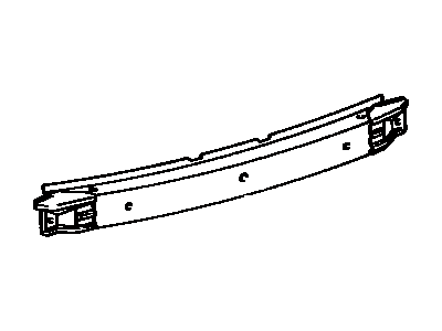 Lexus 52023-33030 Reinforcement Sub-Assy, Rear Bumper