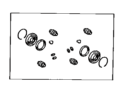 1992 Lexus ES300 Wheel Cylinder Repair Kit - 04479-33010