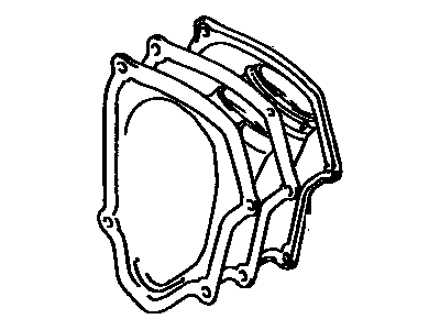 Lexus 45025-33010 Cover Sub-Assy, Steering Column Hole