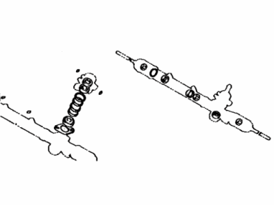 Lexus 04455-10040 Gasket Kit, Power Steering Control Valve Overhole