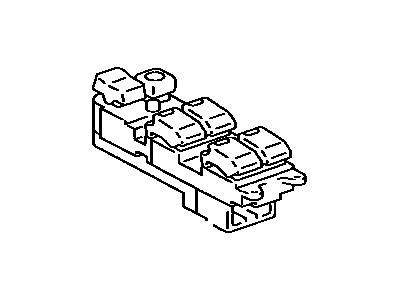 Lexus 84820-33010 Master Switch Assy, Power Window Regulator