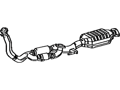 Lexus ES300 Exhaust Pipe - 17410-20020