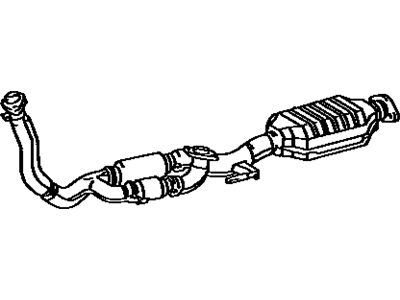 1993 Lexus ES300 Catalytic Converter - 17410-20020