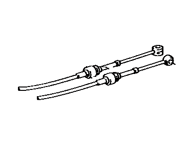 Lexus 33821-33020 Cable Transmission Control Shift (For Floor Shift)