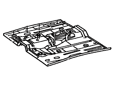 1994 Lexus ES300 Floor Pan - 58111-33010