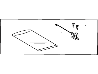 Lexus 86702-33010 Bracket Set, Telephone