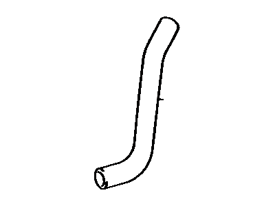 Lexus 16572-31380 Hose, Radiator, NO.2