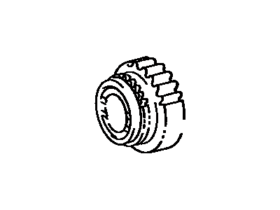 Lexus 36292-35050 Sprocket, Transfer Driven