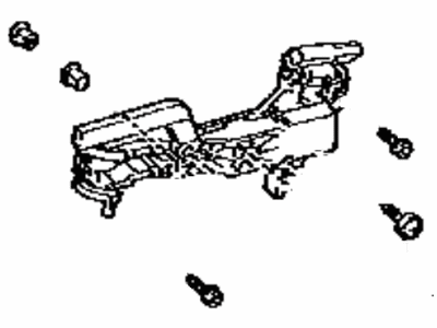 Lexus 69204-75020 Frame Sub-Assembly, Rear Door