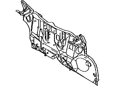 Lexus 55101-12B80 Panel Sub-Assy, Dash