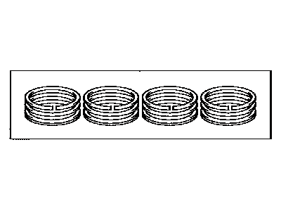 Lexus CT200h Piston Ring Set - 13011-37110
