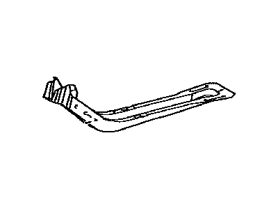 Lexus 57192-12060 Member, Front Side, Inner Rear LH