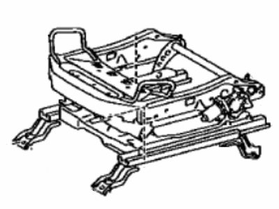 Lexus 72020-76050 ADJUSTER Assembly, FR Se