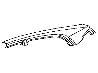 Lexus 61226-76010 Rail, Roof Side Outer