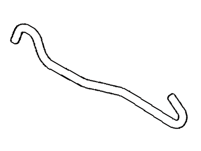 2014 Lexus CT200h Coolant Reservoir Hose - 16264-37050