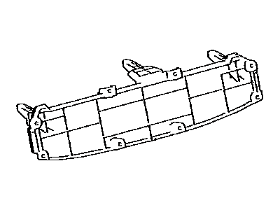 Lexus 55912-76020 Base, Heater Control